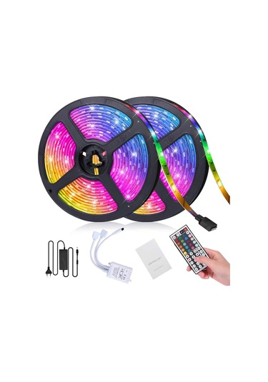 10m Led Şerit, Rgb Şerit 300 Led 5050 Rgb Ip65 Su Geçirmez - Mükemmel Diğer