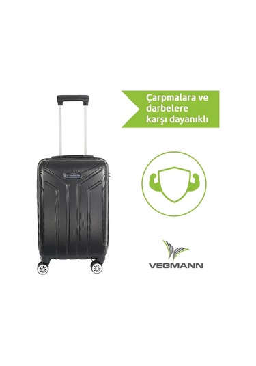 Vegmann Vela Kabin Boy Valiz Siyah