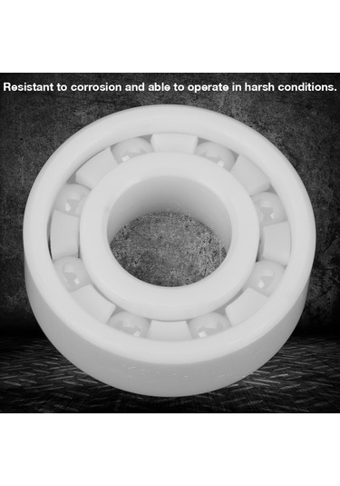 Wezone 6202 Tipi Tam Seramik Zirkonyum Oksit Zro2 Rulman - 15x35x11mm, Yüksek Hassasiyetli, Dayanıklı Ve Yüksek Hızlı Makine Uygulamaları İçin