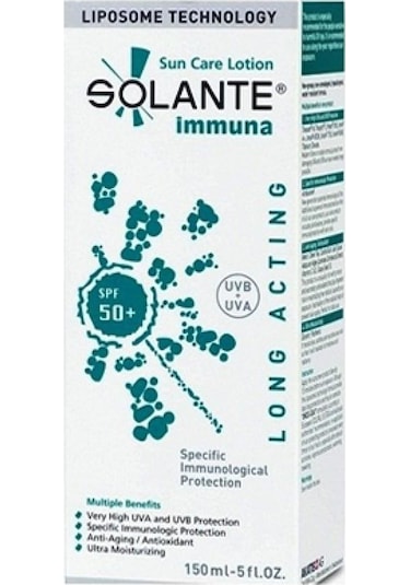 Solante Immuna Güneş Losyonu SPF50+ 150 ML