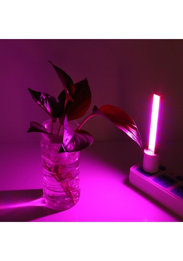 Xiyyadms Led Bitki Işığı 5v Usb 2.5w 14/27 Led Kırmızı-mavi Dikdörtgen Tipi Ev Bahçe Seracılık İçin