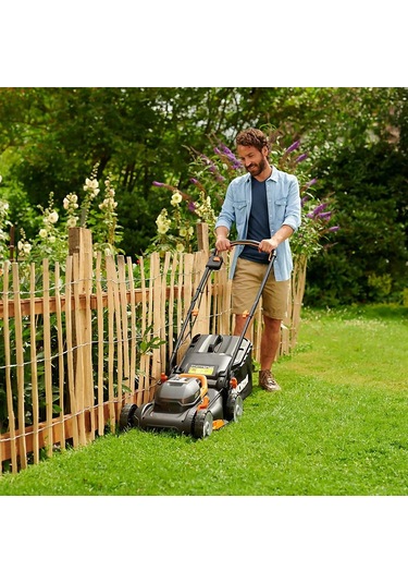 Worx Wg779e 40volt 2.5ah. Li-ion 34cm Profesyonel Şarjlı Çim Biçme