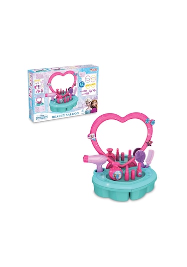 Frozen Güzellik Salonu - Güzellik Setleri - Kuaför Oyuncak Seti - Makyaj Seti 1 Adet