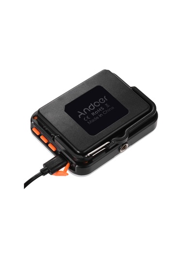 Andoer Ly-01 Rgb Fotoğrafçılık Lambası Led Dolgu Işığı Siyah Siyah