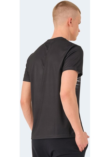 Slazenger RAVEN Erkek  Siyah Tişört