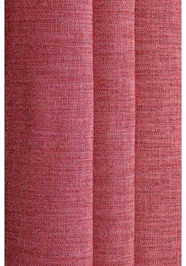 Artemis Halkalı Fon Perde Kırmızı 140x260 Kırmızı