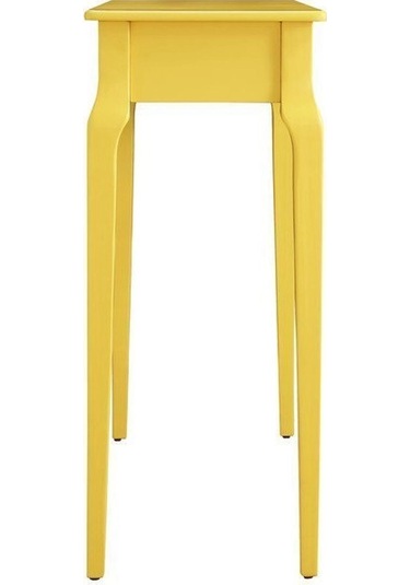 Wooding 100 Cm Çekmeceli Masif Sarı Lake Bonamy Dresuar Sarı