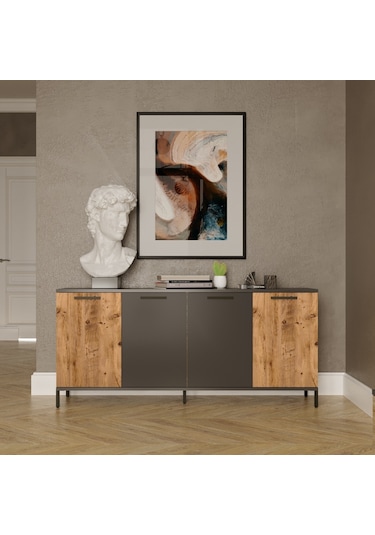 Robinhome Robin Home Troya Serisi Tv Ünitesi Orta Sehpa Konsol Kitaplık