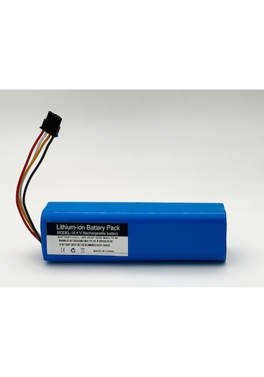 Roborock S6 Max V 5200 Mah Robot Süpürge Yanmaz Batarya 14.4v Li-ion Güç Kaynağı Geniş Alanlarda Etkili Temizlik