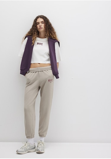 Mavi - Mavi Logo Baskılı Antrasit Eşofman Altı 1010757-70112 Antrasit