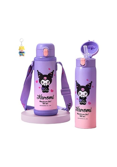 Runxi Life Hall Ultraman Çocuk Termos Bardağı Çocuk Okul Özel Bebek Gıda Sınıfı 316 Ilkokul Öğrencisi Su Isıtıcısı Doğrudan Içme Bardağı Uukmf4 Mor