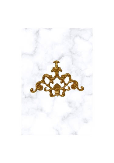 Dekoratif Poliüretan Tavan-duvar-kapı-mobilya Köşe Motifi 27x18 Cm