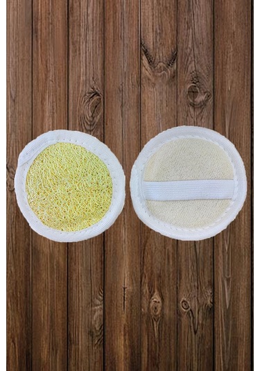 Anatolia Soap Natural %100 El Yapımı Doğal Hatay Kabak Lifi, Peeling Etkili Yüz Lifi Mini Kese 1 Adet