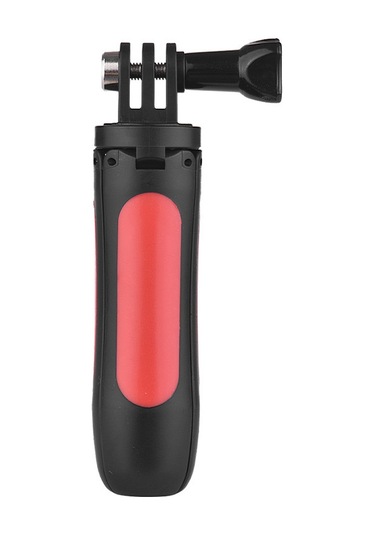 Springsun Kırmızı Mini Tripod Ve Selfie Stick, Su Geçirmez Kılıfı Olan Tüm Spor Kameraları İçin Uygun Gopro, Yi, Sjcam