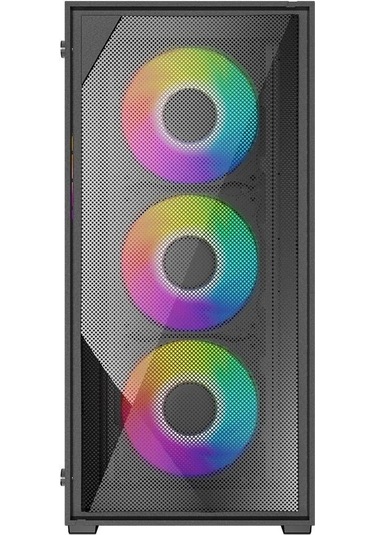 Powerboost Pb-p711b Usb 3.0 Mesh Argb Fanlı Gaming Kasa