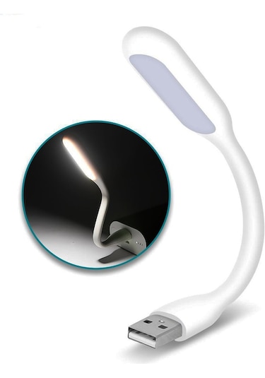 Katlanabilir Notebook Kitap Okuma Klavye Usb Led Işık