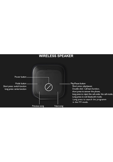 Hopestar P16 Bluetooth 5.0 Taşınabilir Hoparlör