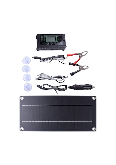 Samdoo 600w Taşınabilir Katlanabilir Güneş Paneli Seti - 18v Monokristal Silikon, 100a Şarj Kontrolcüsü İle Araç Ve Karavan Enerji Çözümü