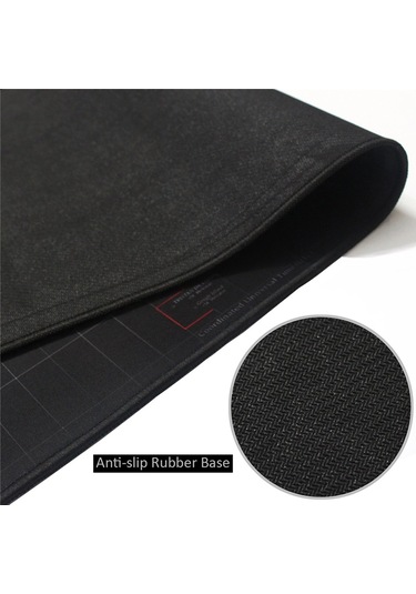 Dünya Haritası İle Büyük Mouse-pad Büyük Boy Genişletilmiş 90 40cm,siyah