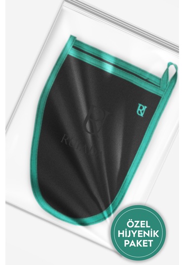 +80 Factor Siyah Kalın Banyo Duş Kesesi Peeling Eldiveni %100 Floş İpek Premium Kadın Ve Erkekler