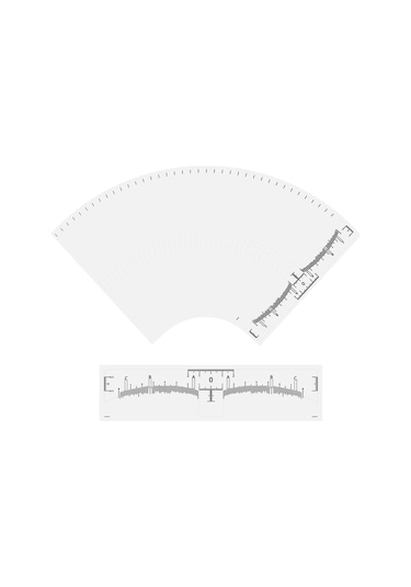 Wezone Pvc Kaş Tasarım Aracı 50 Adet: Keskin Ölçü, Kolay Kullanim, Simetrik Kaşlar İçin Tek Kullanimlı Yerleştirici Çubukları