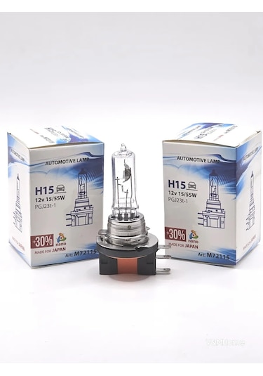 Mitsumoro Otomatik Halef Lamba H15 Pgj23t-1 12v 55w 2 Adet 271320101