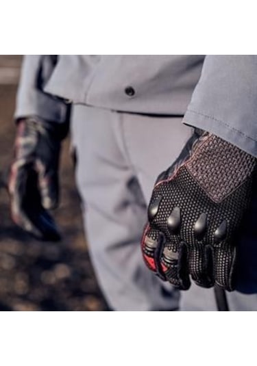 Dainese Karakum Ergo-tek Korumalı Motosiklet Eldiveni Blk