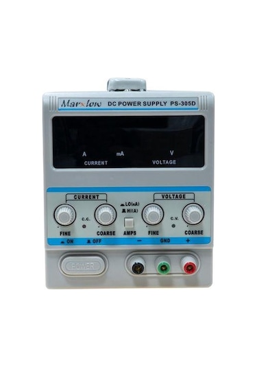 Marxlow Ps-305d 0-30 Volt 0-5 Amper Ayarlı Güç Kaynağı