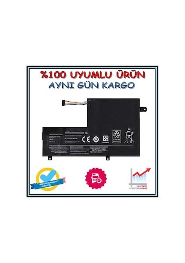 Lenovo Uyumlu Ideapad 510S-13Ikb Batarya Pil