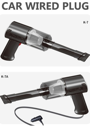 Moly Yunboo K-7 Siyah Kablosuz Süpürge: Usb Şarjlı, 1800mah, 30+ Dak, Minik Boyut, Ev Tipi, Yüksek Emme