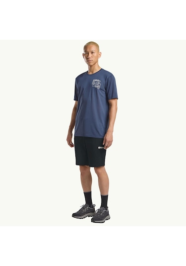 Jack Wolfskin Hikeout Erkek Şort C-jaca63930e40v37 Siyah