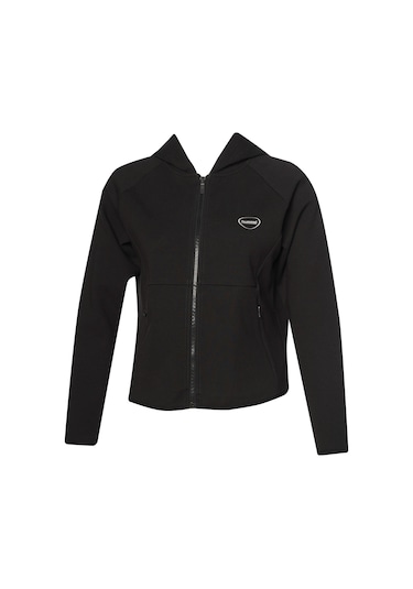 Hummel Tech Fermuarlı Hoodıe 922436-2001 Siyah