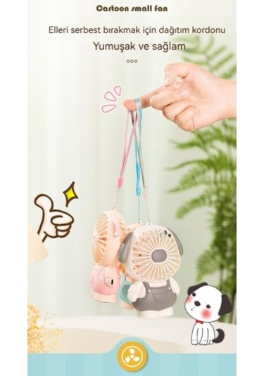 Usb Mini El Fanı - Pembe 4239 Pembe Yok Usb Buharsız 7 Kollu 1.000 Adetten Az