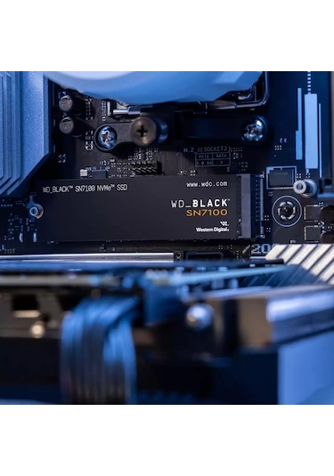 Wd Black Sn7100, Wds500g4x0e, 500gb, 6800/5800, Gen4, Nvme Pcıe M.2 2280, Ssd
