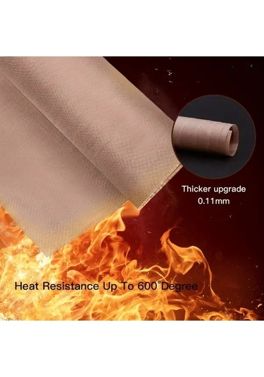 Willowhaven 3 Paket 12x16'' Ptfe Sublimasyon Tabakası Yapışmaz Isıya Dayanıklı