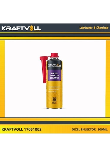 Kraftvoll-17051002 Dizel Enjektor Temizleyici Yakit Katkisi 300ml