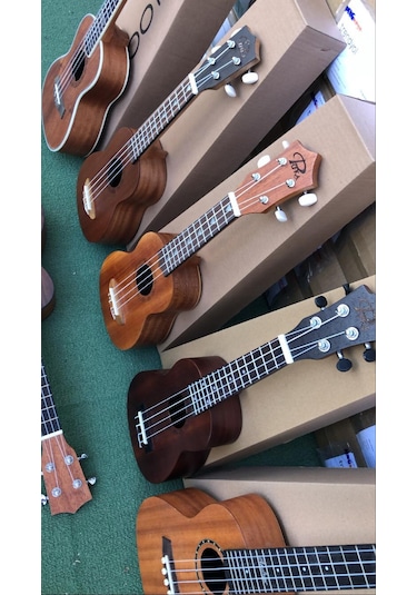 Puka Soprano Ukulele Maun Ağacı Kılıf. Pena
