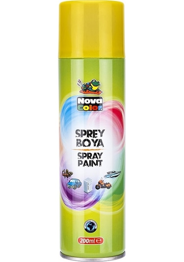 Nova Color Sprey Boya Sarı Nc-800