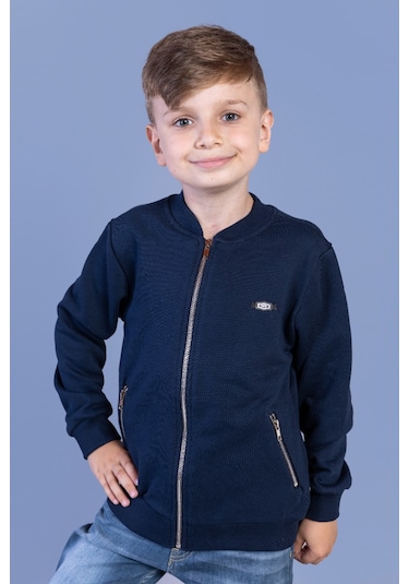 Toontoy Erkek Çocuk Hırka Lacivert