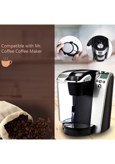 Honmex Mr. Coffee Kahve Makinesi İçin Uyumlu 12'li Kahve Filtresi Seti - Karbon Fiber Pamuk + Plastik Malzeme Beyaz