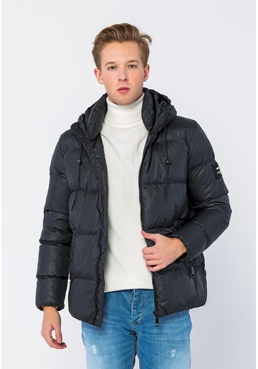 Cekmon Erkek Regular Fit Astarlı Rahat Giyim Iç Cepli Mont 001
