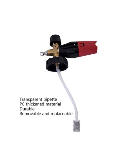 Sones Araba Yıkama Su Tabancası Yüksek Basınçlı Su Tabancası Siyah Ağızlı Siyah Köpük Tencere