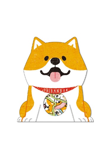 90 Küçük Çıkartma Dıy El Sanatları Shiba Inu Çok Renkli