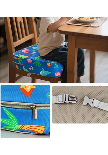 Suntek Çocuk Yemek Sandalyesi Yükseltici Koltuk Yıkanabilir