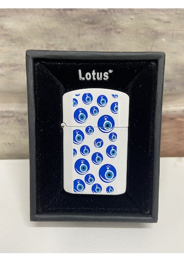 Lotus Marka Beyaz Mevi Renk Yaprak Logolu Benzinli