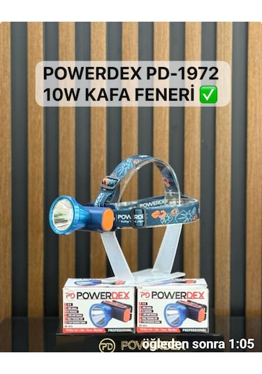Powerdex Pd-1972 10 Watt Şarjlı Kafa Lambası