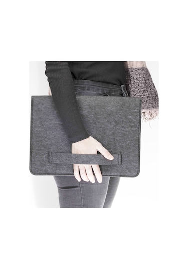 Newfull Doly Case 13 Inç Laptop / Notebook Kılıf Çantası Antrasit