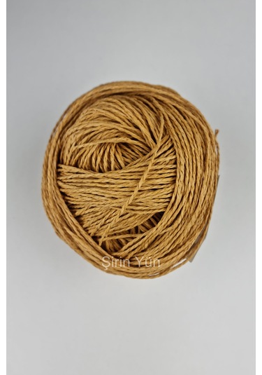 Sarılmış Kağıt İp 100 Gram Karamel