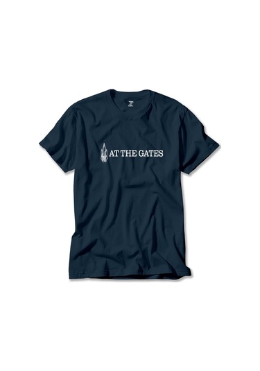 At The Gates Logo Lacivert Tişört Lacivert