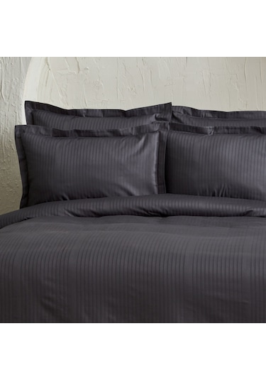 Karaca Home Uniq %100 Pamuk Saten Çift Kişilik Nevresim Takımı A Düz Renk